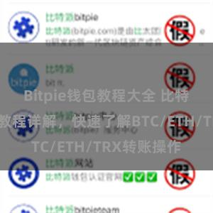 Bitpie钱包教程大全 比特派钱包转账教程详解，快速了解BTC/ETH/TRX转账操作