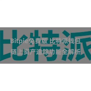 Bitpie免费版 比特派钱包链上资产追踪功能全解析