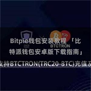 Bitpie钱包安装教程 「比特派钱包安卓版下载指南」