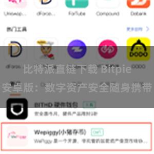 比特派直链下载 Bitpie安卓版：数字资产安全随身携带