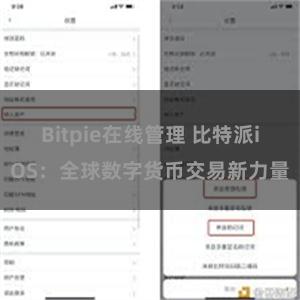 Bitpie在线管理 比特派iOS：全球数字货币交易新力量