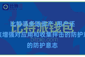 比特派多链资产  用户还应该增强对应用和收集抨击的防护意志